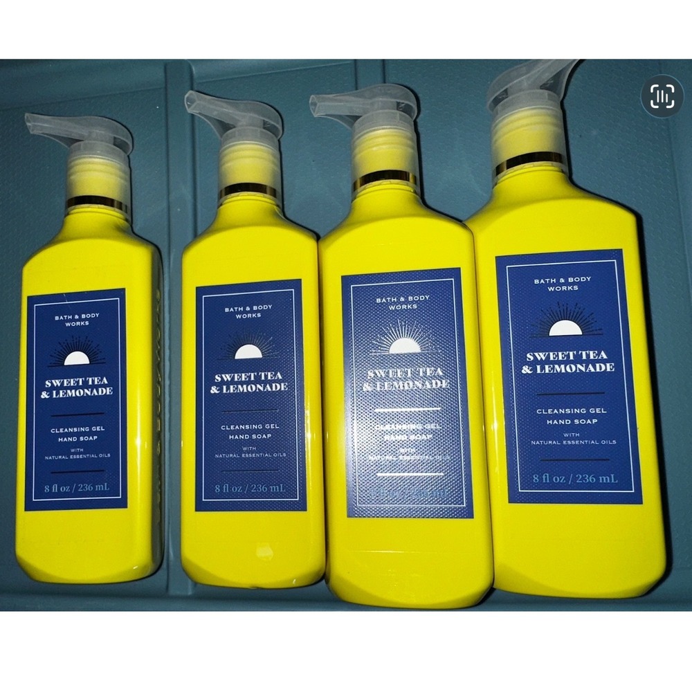 Bath and Body Works Sweet Tea and Lemonade Cleansing Gel Hand Soap summer